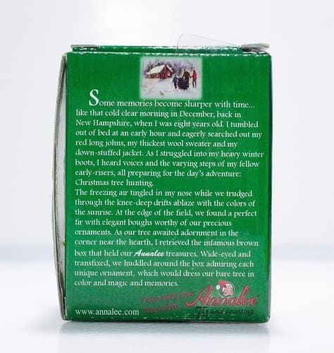 Vtg 2012 ANNALEE Mobilitee SNOWFLAKE MOUSE Christmas Ornament Doll 3" NWT - Thumbnail 3