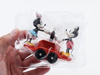 Hallmark Keepsake 2008 Riding The Rails Mickey & Minnie Christmas Ornament New - Thumbnail 4