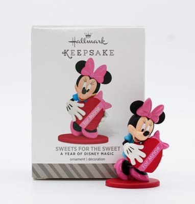 Hallmark Keepsake 2015 Sweets For The Sweet Minnie Mouse Christmas Ornament New - Thumbnail 2