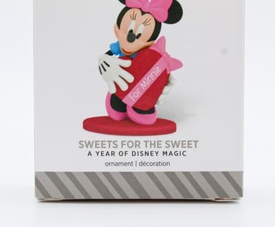 Hallmark Keepsake 2015 Sweets For The Sweet Minnie Mouse Christmas Ornament New - Thumbnail 3
