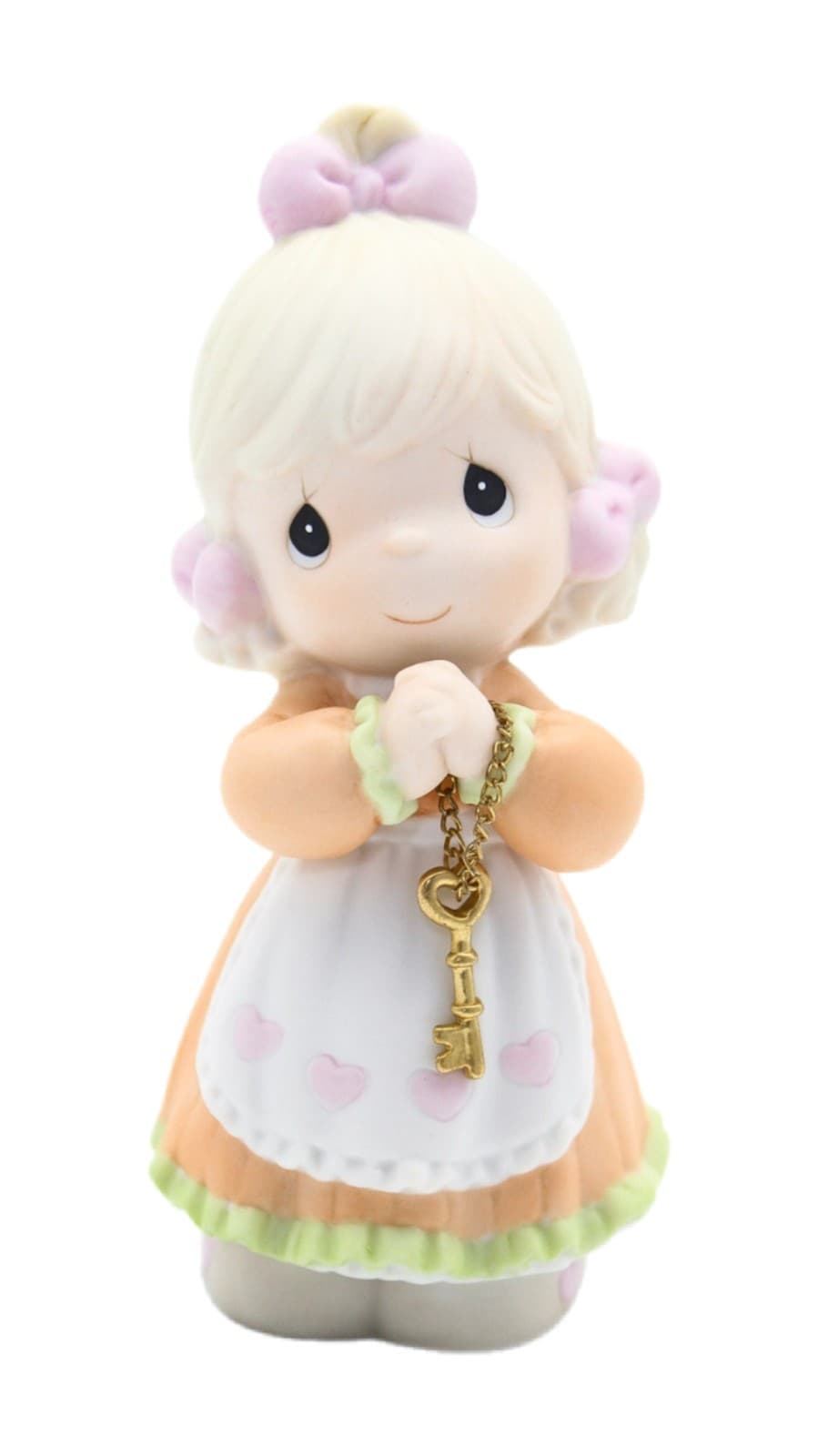 Precious Moments Love Is The Key Enesco Porcelain Figurine 1998 - Image 1