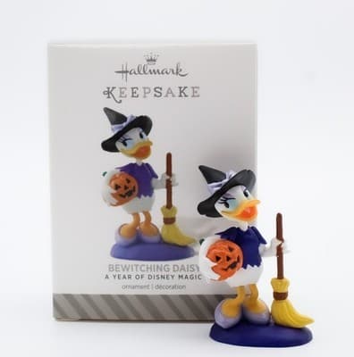 Hallmark Keepsake 2014 Bewitching Daisy Duck Disney Christmas Ornament New - Thumbnail 2