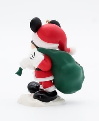 Hallmark Keepsake 2014 Santa's Happy Helper Mickey Disney Christmas Ornament New - Thumbnail 4