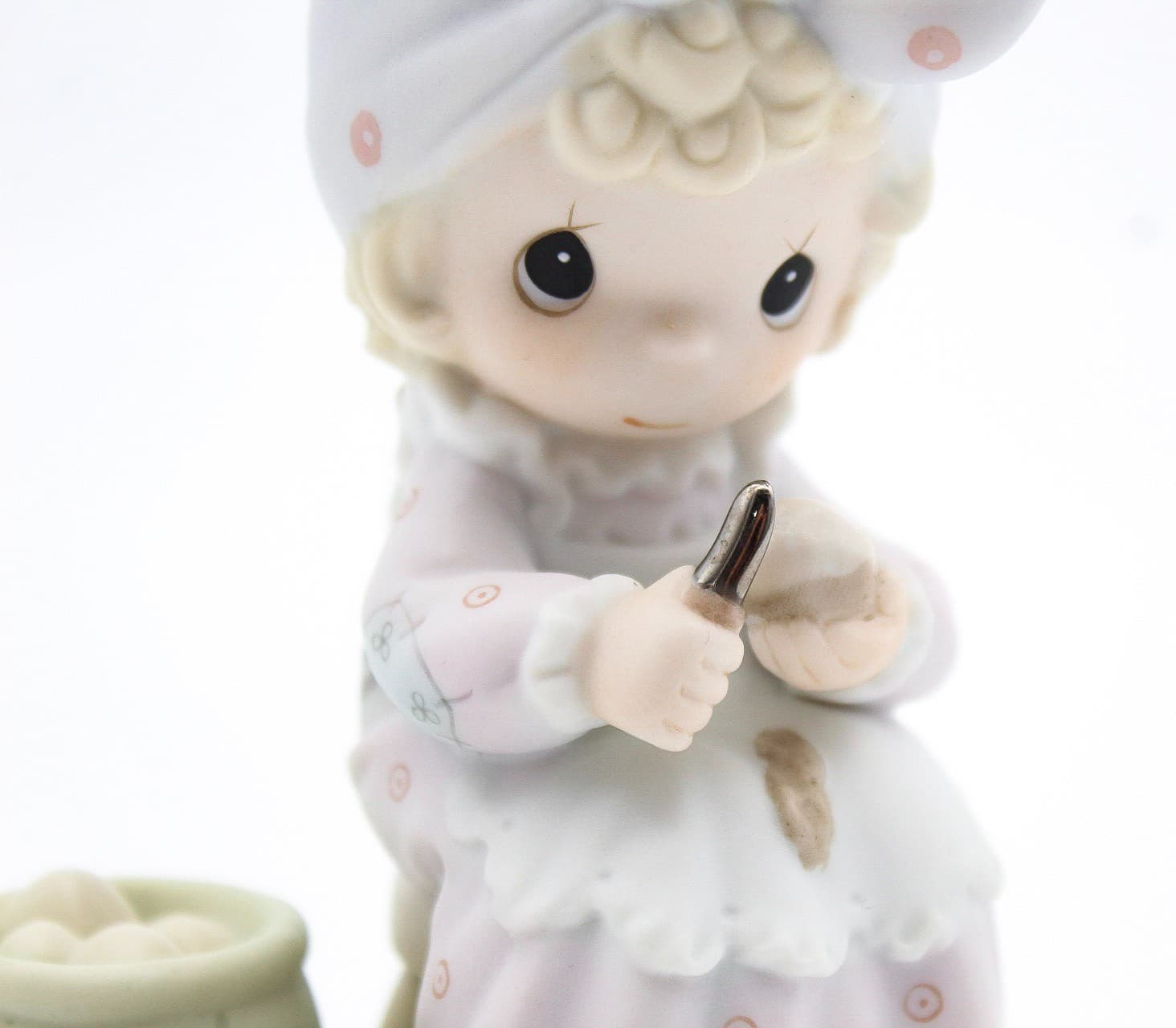 Precious Moments Always Take Time to Pray Enesco Porcelain Figurine 1995 - Thumbnail 2