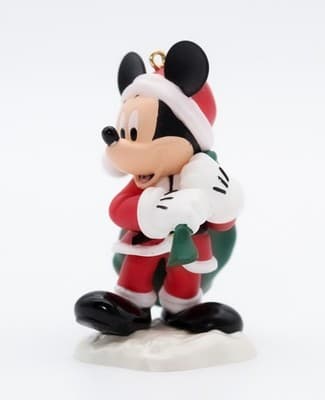 Hallmark Keepsake 2014 Santa's Happy Helper Mickey Disney Christmas Ornament New - Thumbnail 3