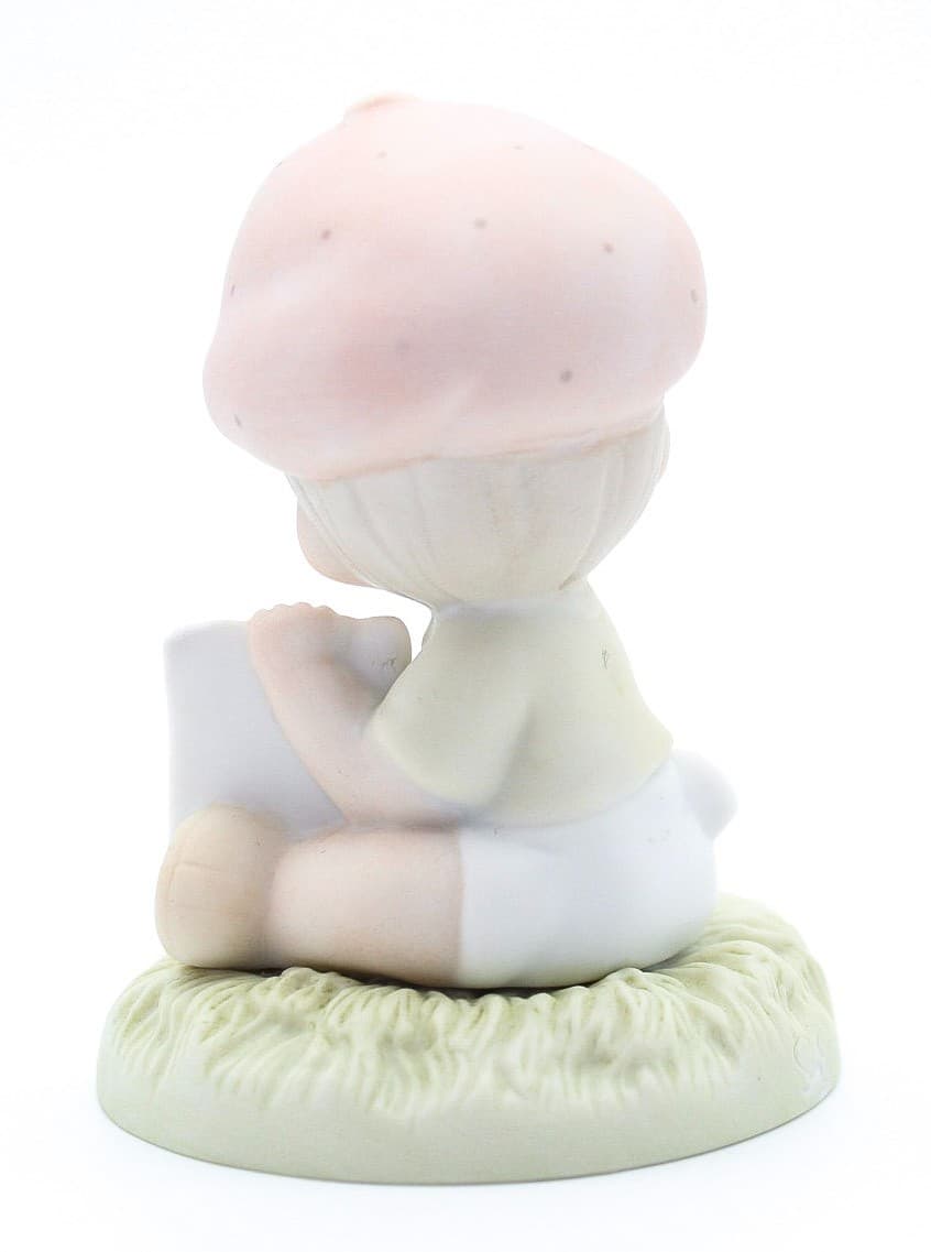 Precious Moments Loving You Dear Valentine Enesco Porcelain Figurine 1997 - Thumbnail 3
