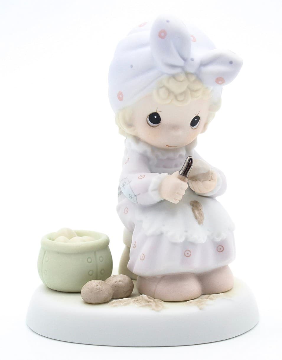 Precious Moments Always Take Time to Pray Enesco Porcelain Figurine 1995 - Thumbnail 7