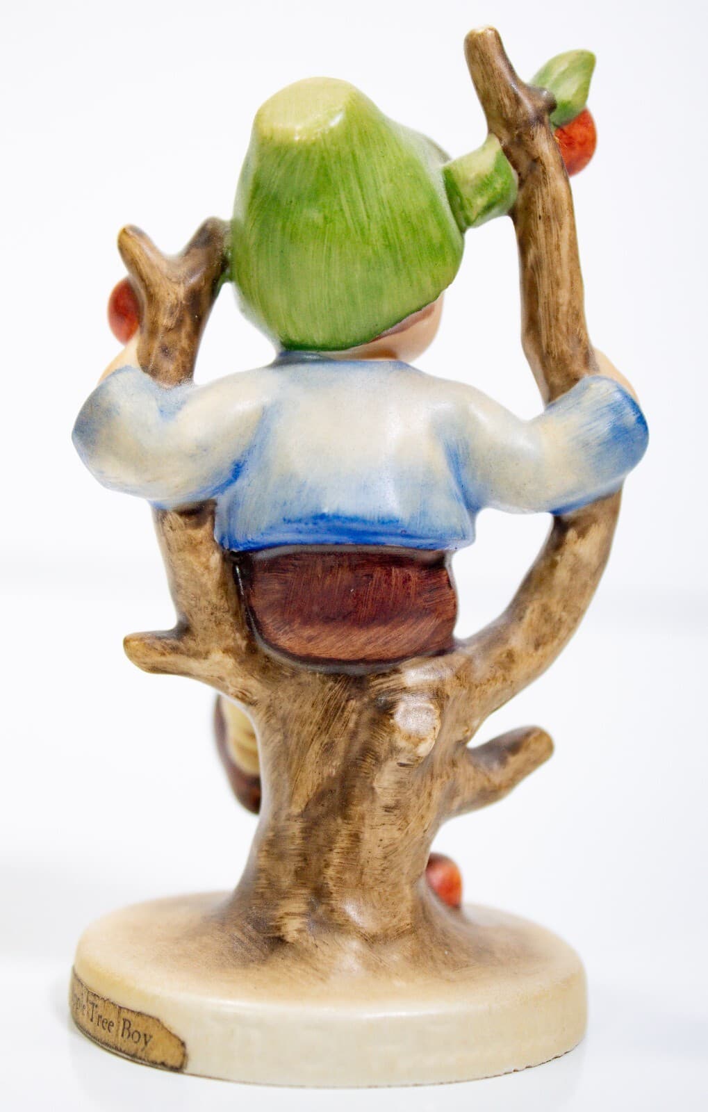 GOEBEL HUMMEL Germany Vintage "Apple Tree Boy" #142 Porcelain Figurine - Thumbnail 2