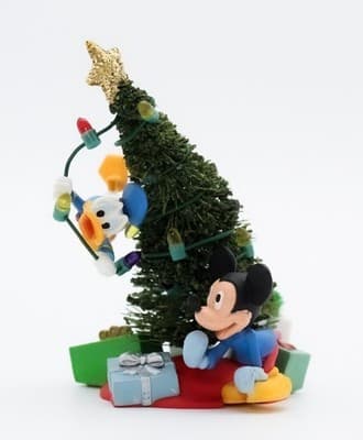 Hallmark Keepsake 2007 Trimming The Tree Mickey & Donald Christmas Ornament New - Thumbnail 8