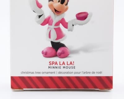 Hallmark Keepsake 2014 Spa La La! Minnie Disney Christmas Ornament New - Thumbnail 6