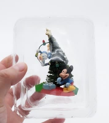 Hallmark Keepsake 2007 Trimming The Tree Mickey & Donald Christmas Ornament New - Thumbnail 9