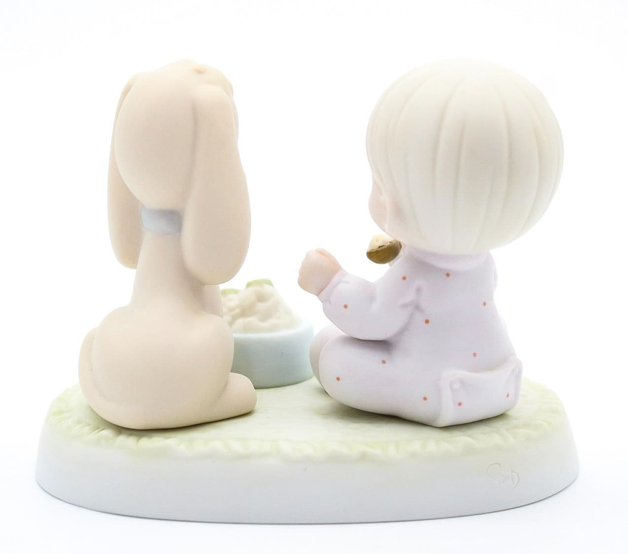 Precious Moments Sharing Our Christmas Together Enesco Porcelain Figurine 1997 - Thumbnail 3