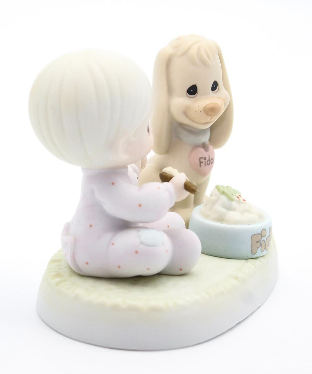 Precious Moments Sharing Our Christmas Together Enesco Porcelain Figurine 1997 - Thumbnail 4
