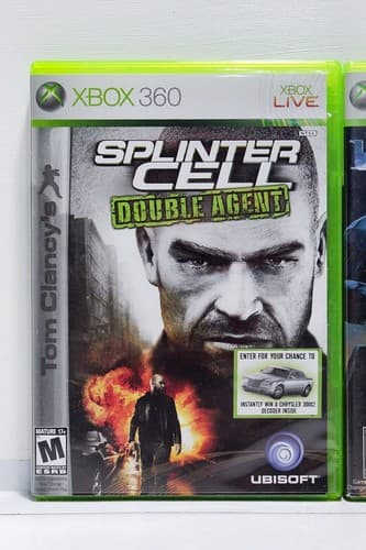Lot of 3 XBOX 360 SPLINTER CELL/HALO3/GEARS OF WAR Video Game Tested Working - Thumbnail 3