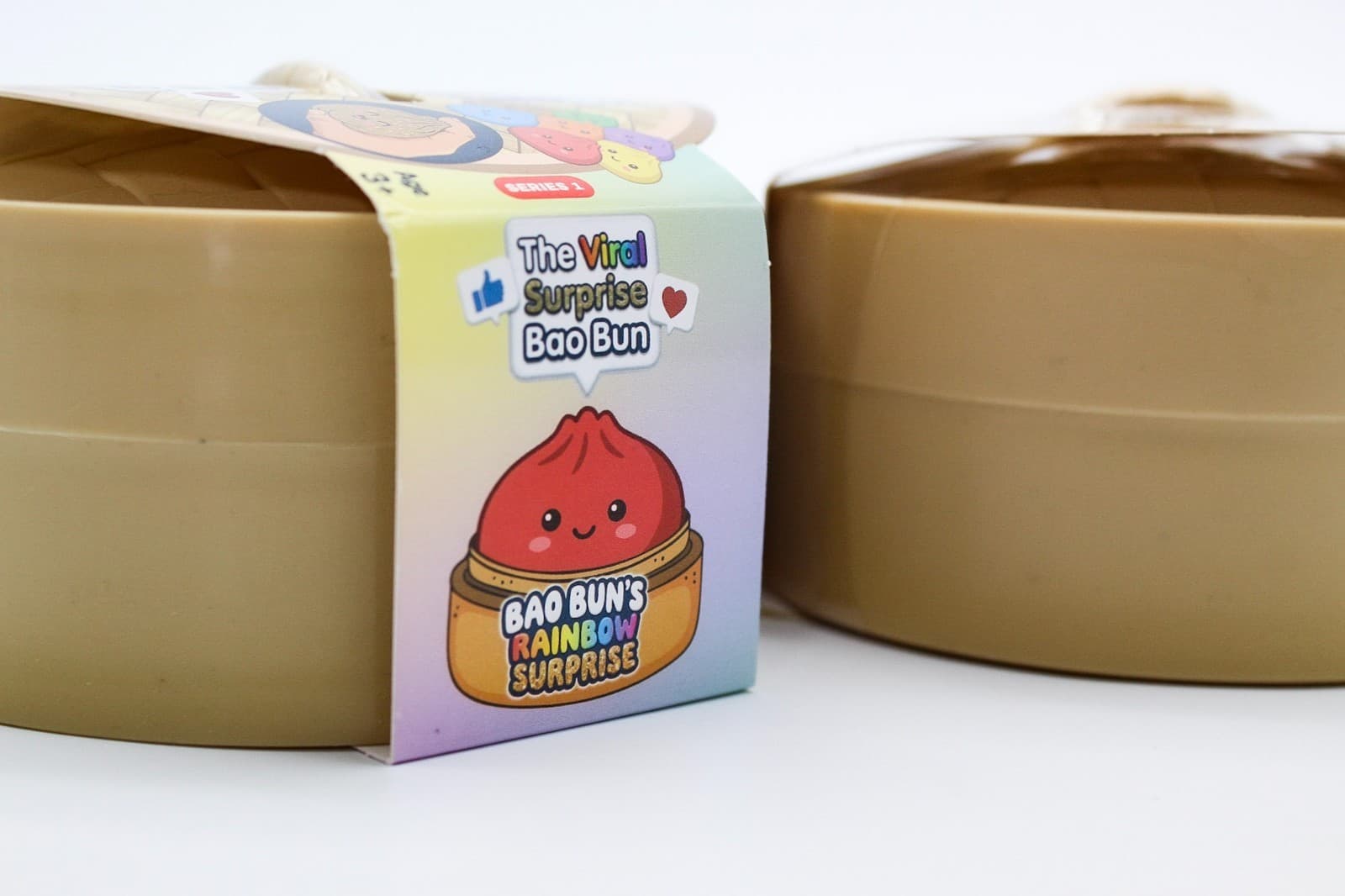 Bao Bun's Rainbow Surprise Golden Series Squishy Dumpling Sealed Set Of 2 - Thumbnail 3