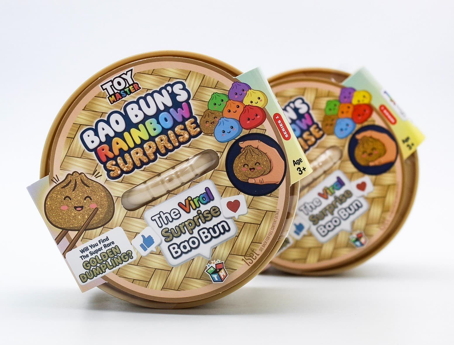 Bao Bun's Rainbow Surprise Golden Series Squishy Dumpling Sealed Set Of 2 - Thumbnail 6