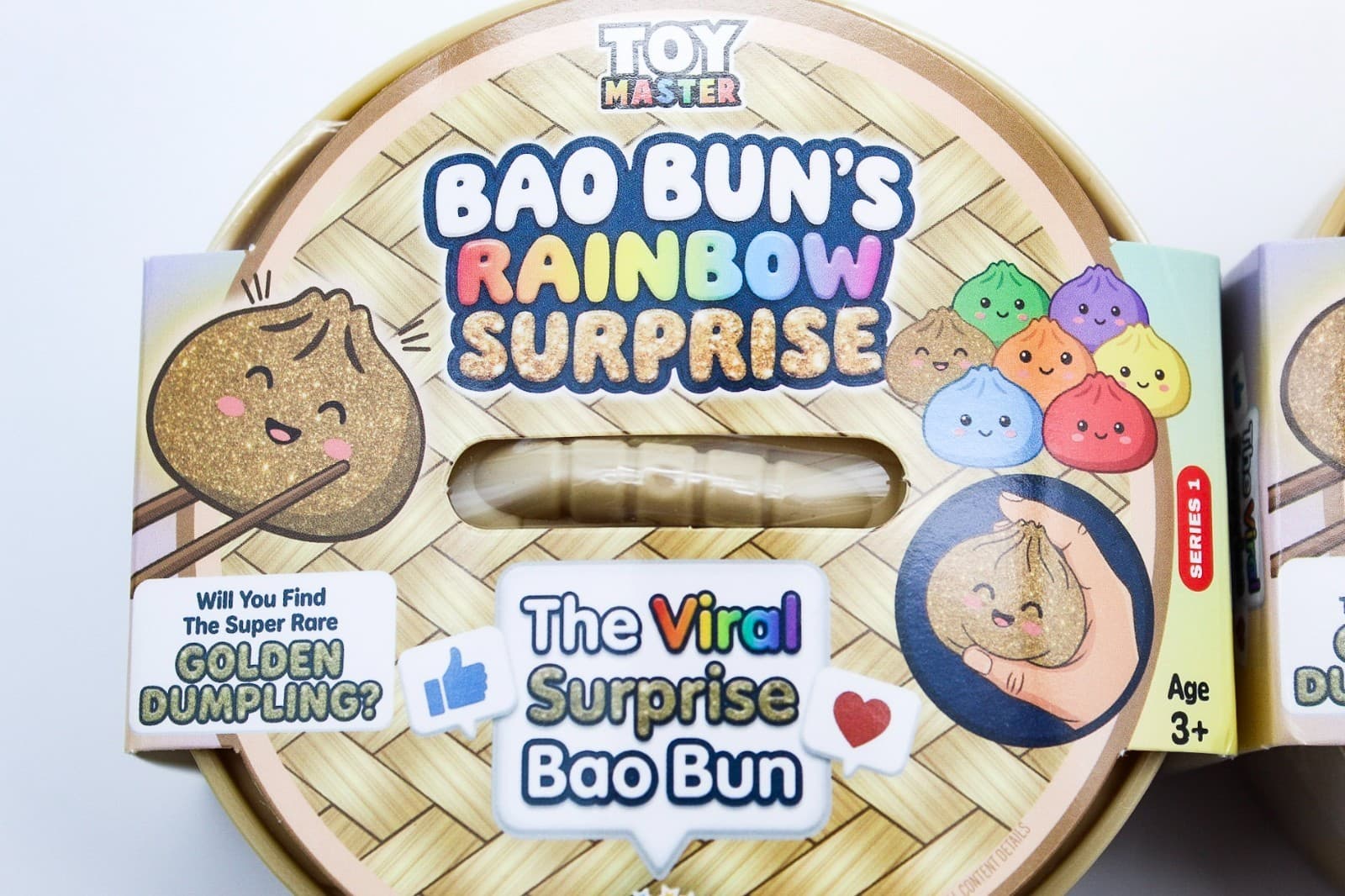 Bao Bun's Rainbow Surprise Golden Series Squishy Dumpling Sealed Set Of 2 - Thumbnail 4