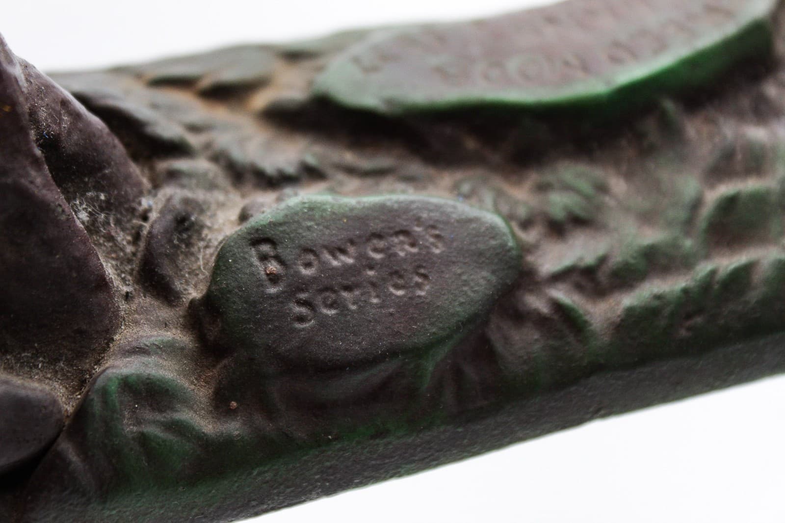 National Bank & Trust Co. The Book Of Knowledge Cast Iron Repro Coin Bank - Thumbnail 5