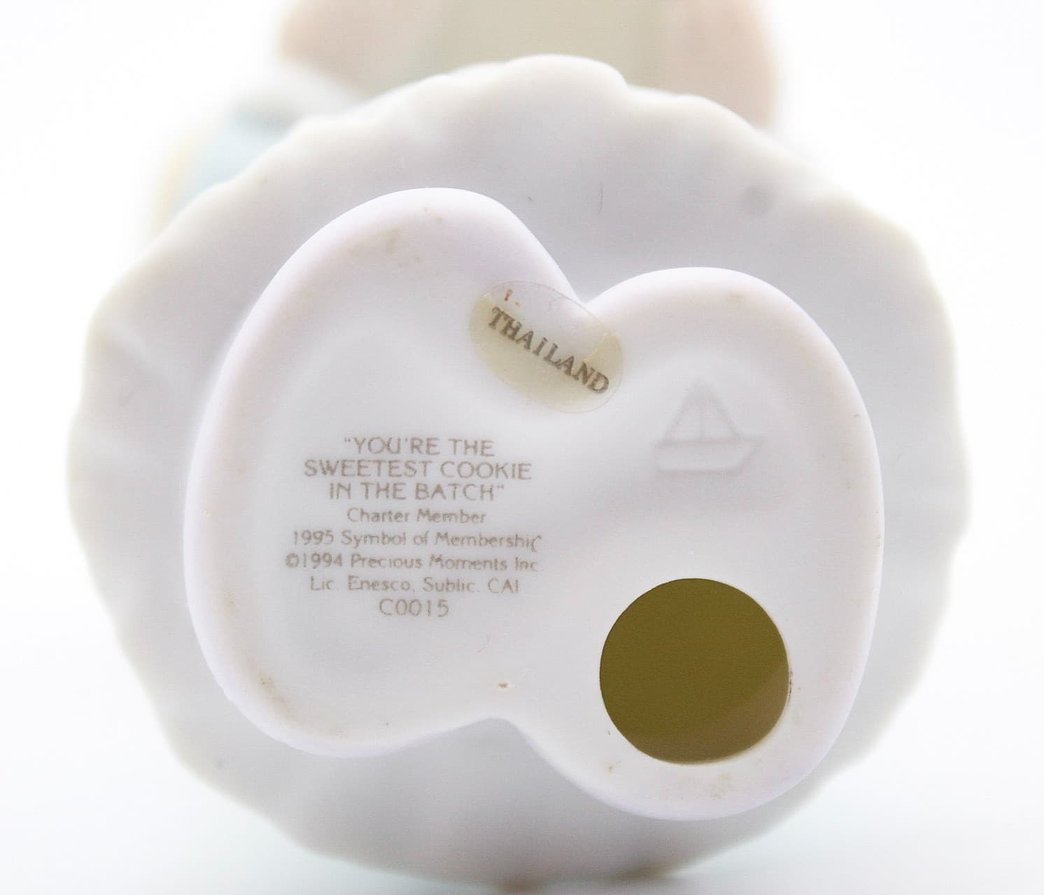 Precious Moments You're The Sweetest Cookie In The Batch Porcelain Figurine 1995 - Thumbnail 7