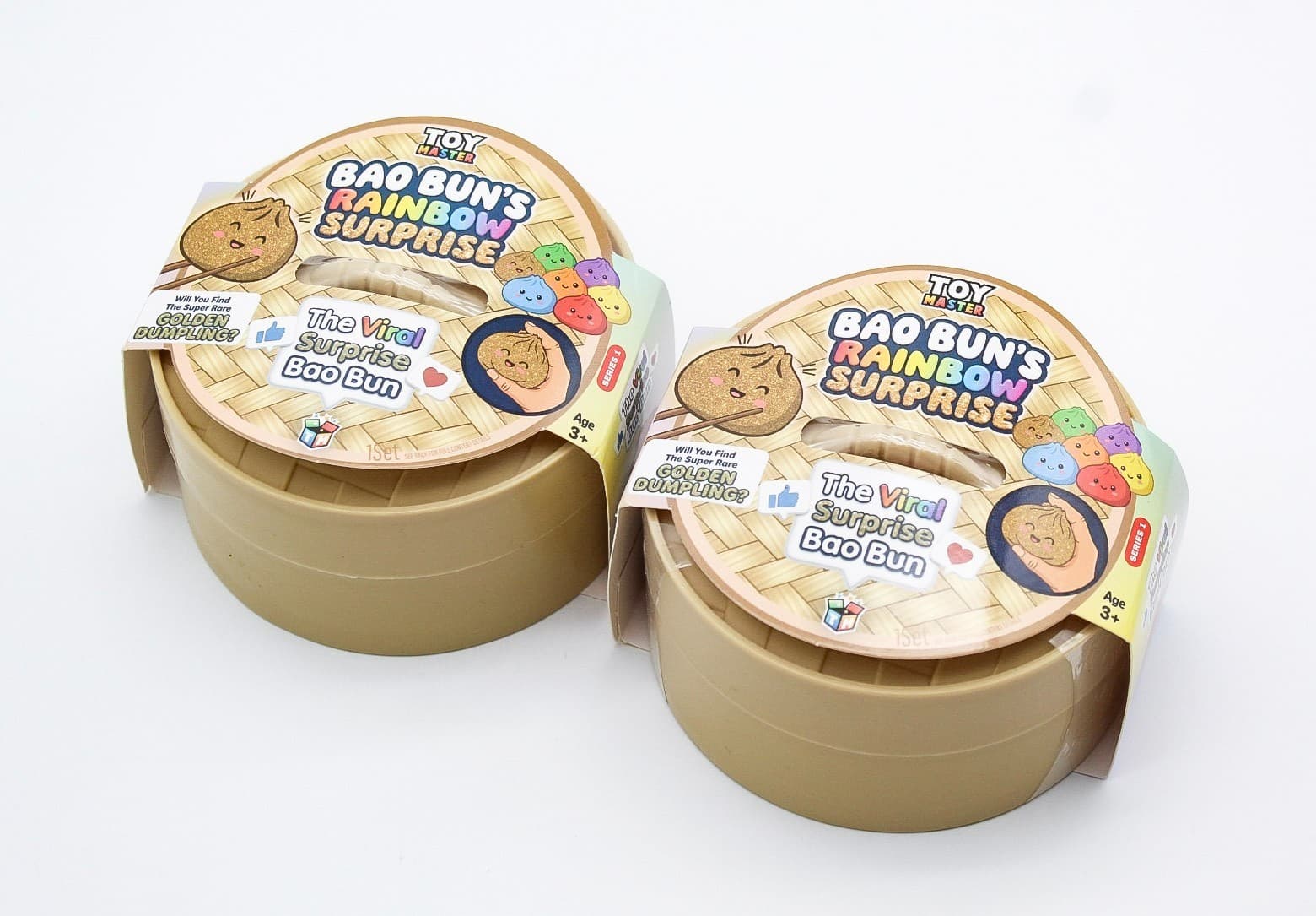 Bao Bun's Rainbow Surprise Golden Series Squishy Dumpling Sealed Set Of 2 - Thumbnail 5