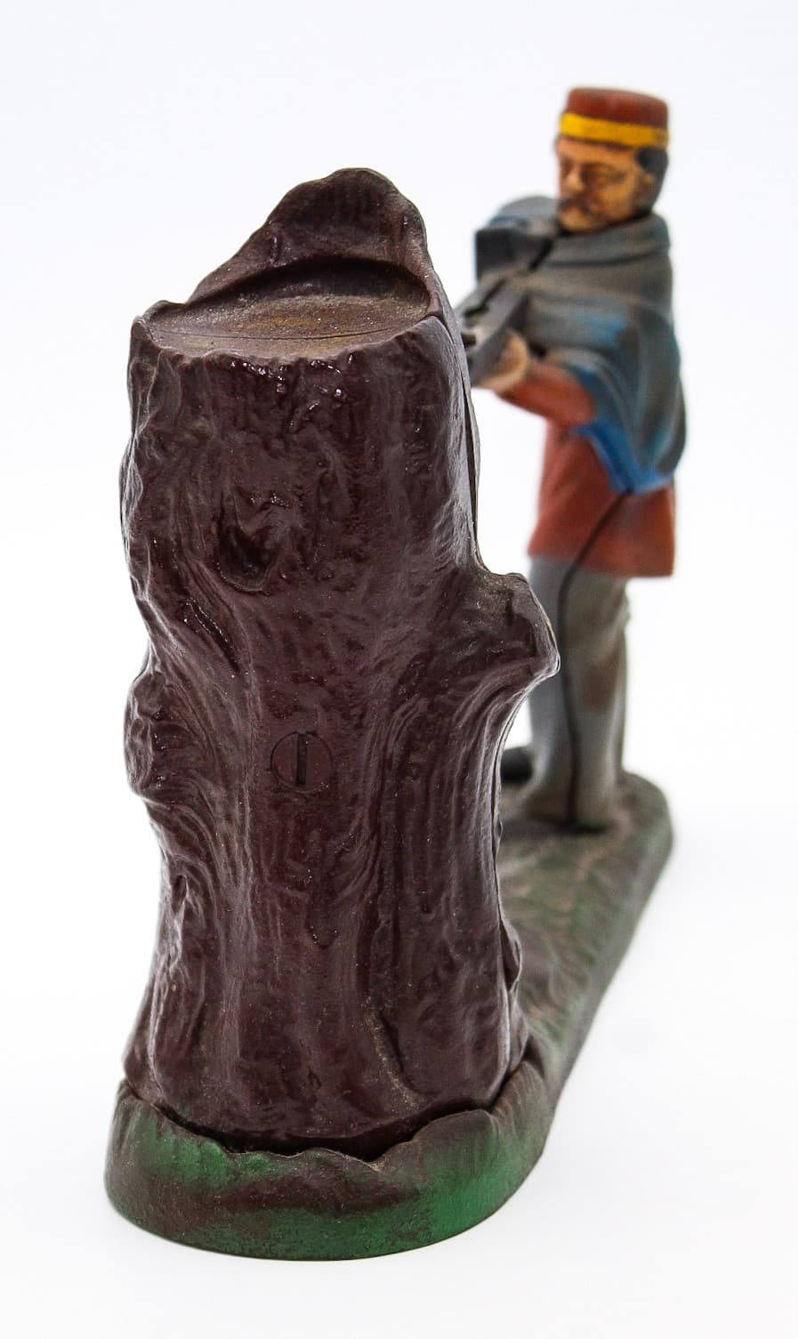 National Bank & Trust Co. The Book Of Knowledge Cast Iron Repro Coin Bank - Thumbnail 4