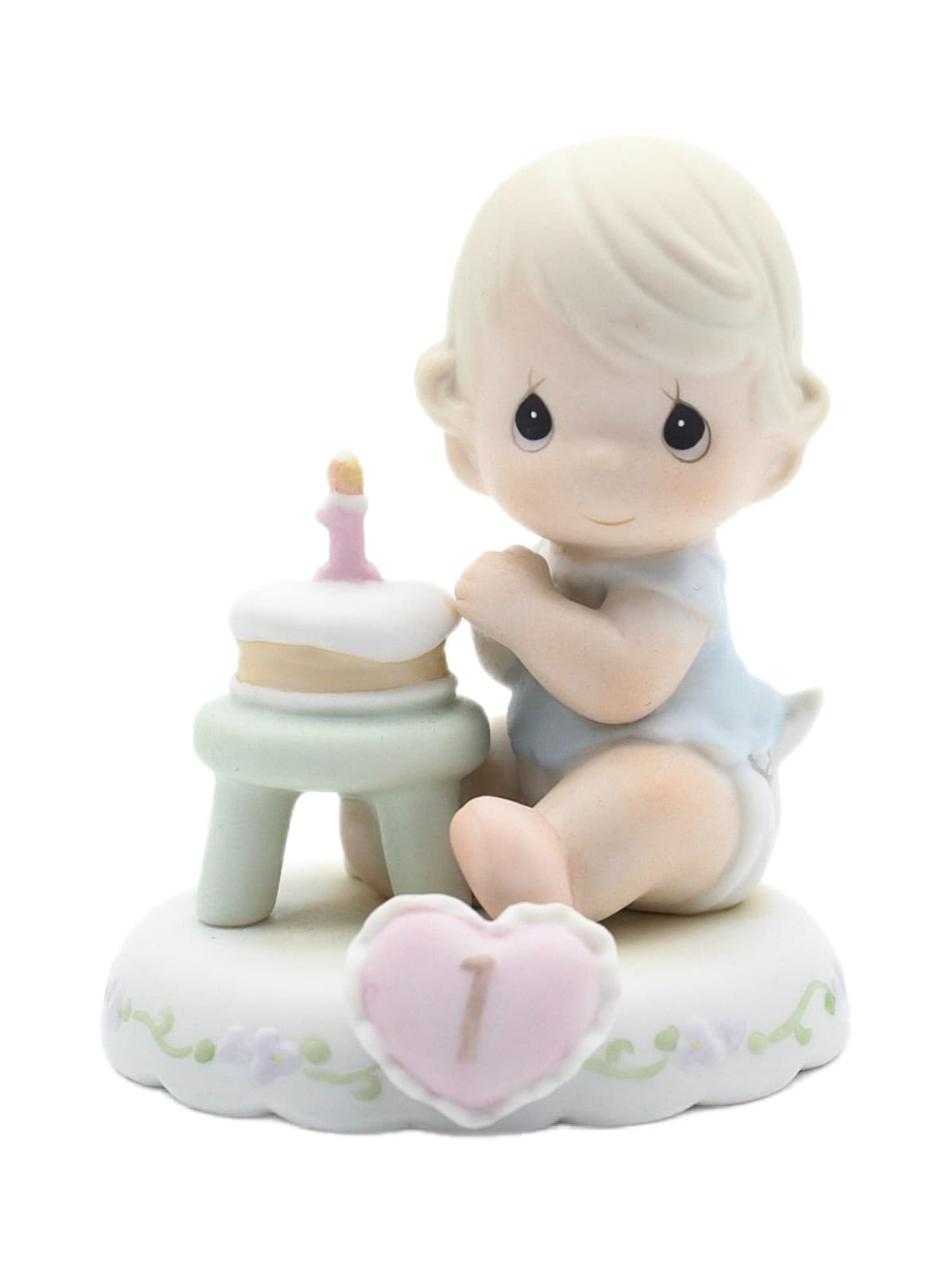 Precious Moments Growing In Grace, Age 1 Enesco Porcelain Figurine 1994 - Image 1