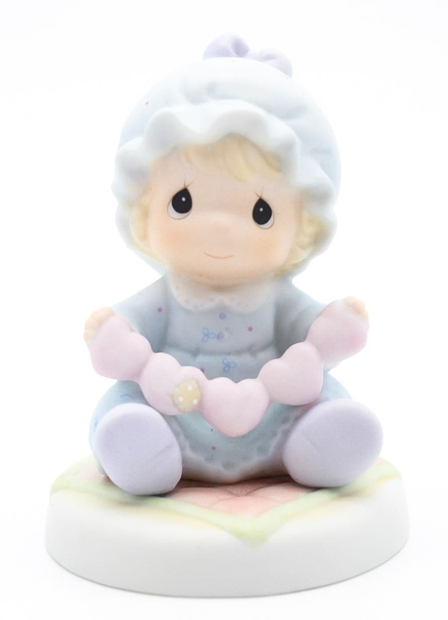 Precious Moments You Have Touched So Many Hearts Enesco Porcelain Figurine 1996 - Thumbnail 6