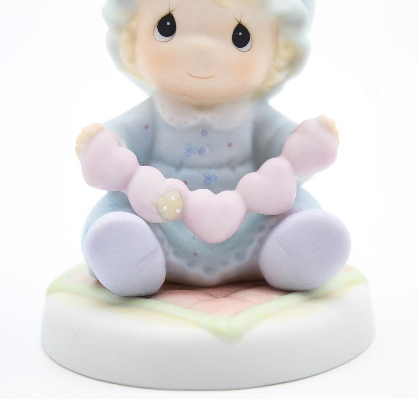 Precious Moments You Have Touched So Many Hearts Enesco Porcelain Figurine 1996 - Thumbnail 2