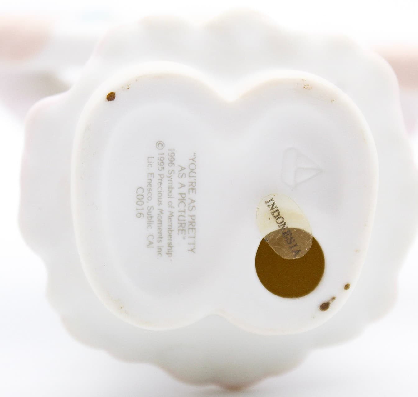 Precious Moments You're As Pretty As A Picture Enesco Porcelain Figurine 1996 - Thumbnail 5
