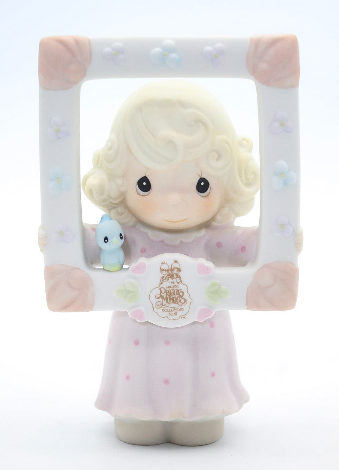 Precious Moments You're As Pretty As A Picture Enesco Porcelain Figurine 1996 - Thumbnail 6