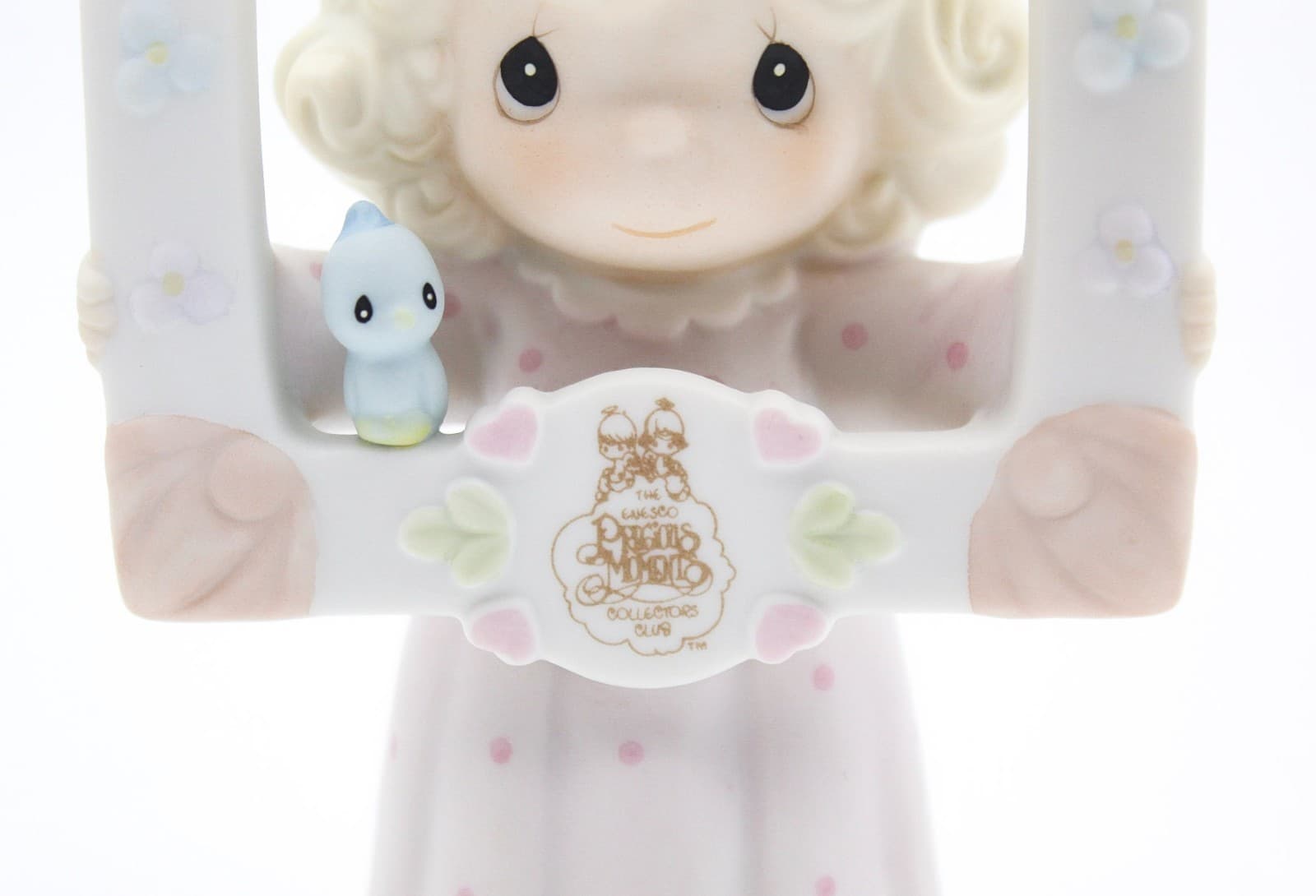 Precious Moments You're As Pretty As A Picture Enesco Porcelain Figurine 1996 - Thumbnail 2