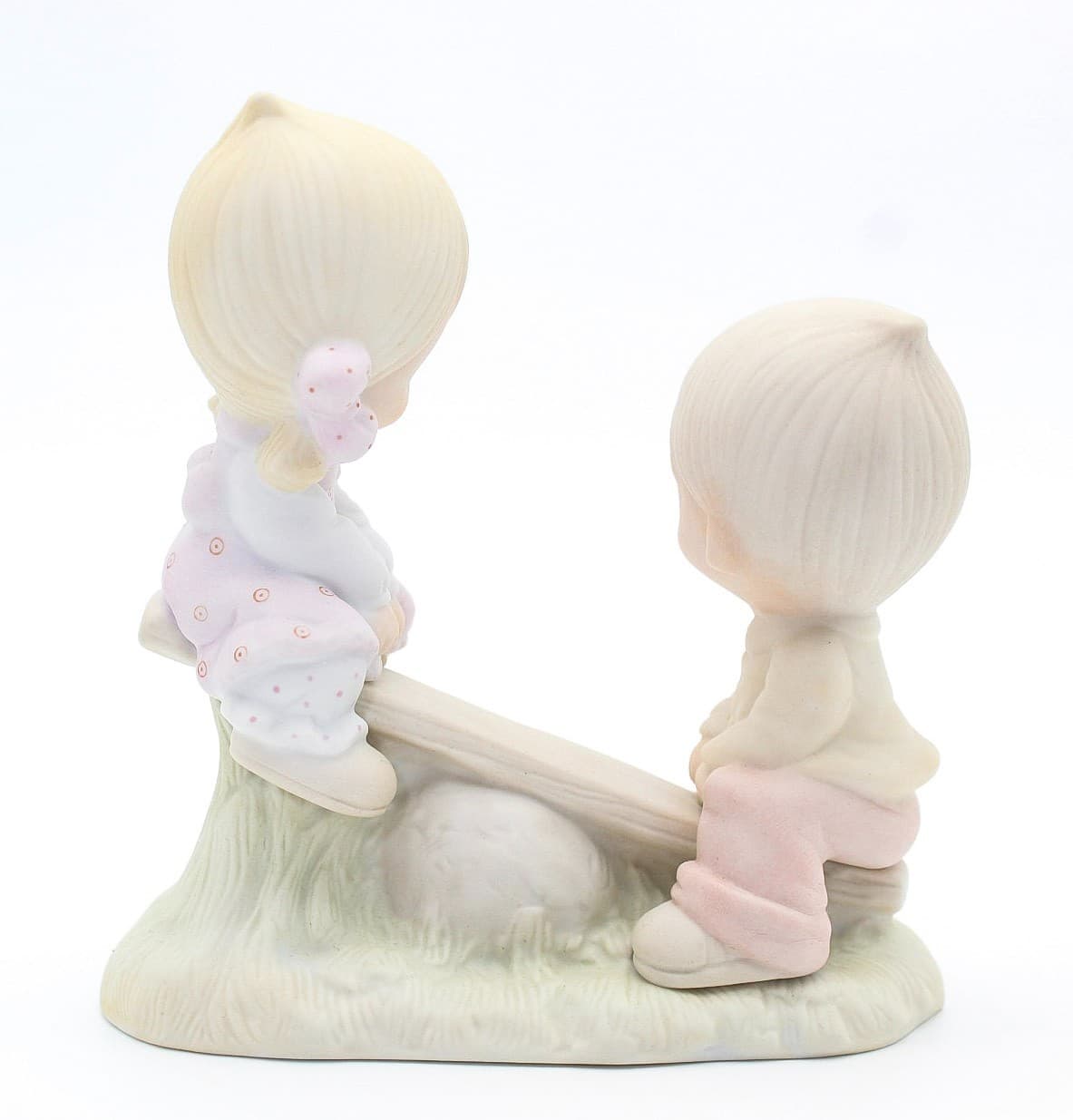 Precious Moments Love Lifted Me Enesco Porcelain Figurine 1977 - Thumbnail 2
