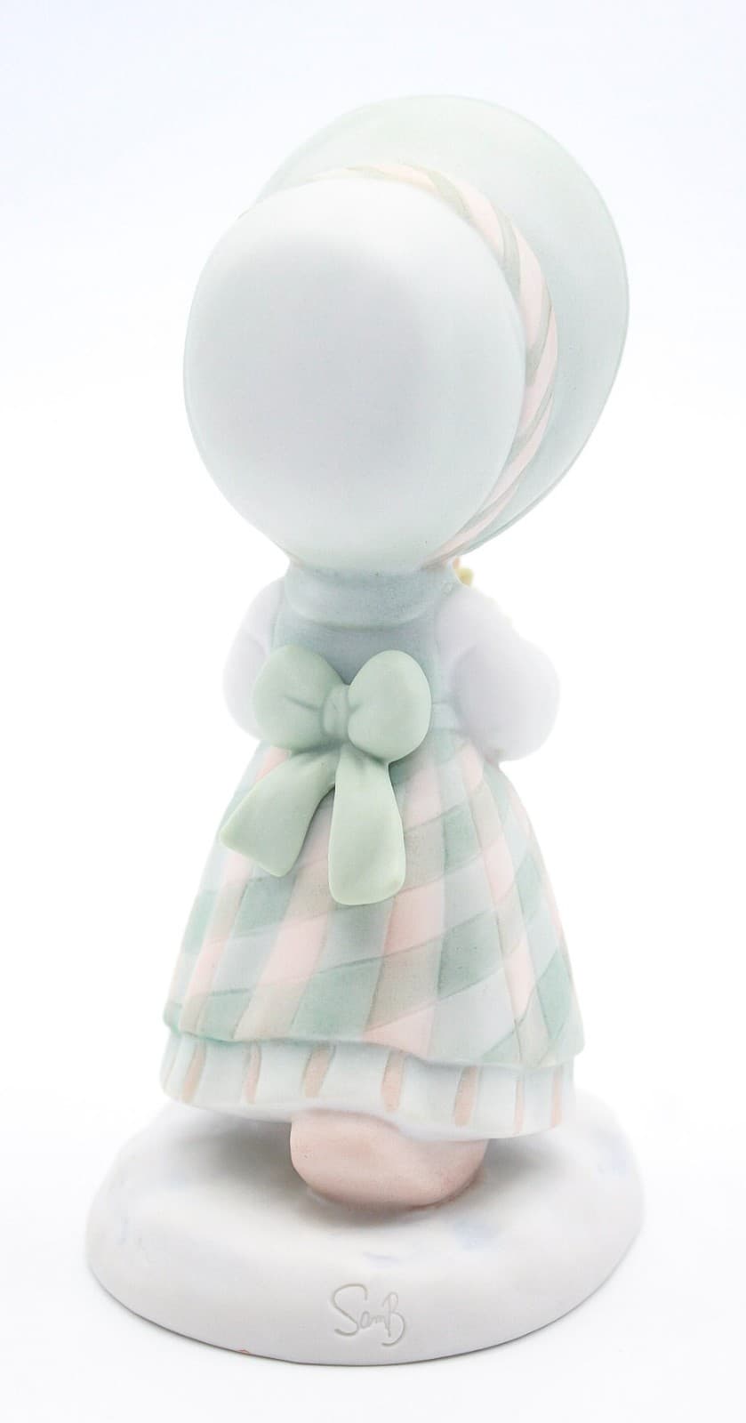 Precious Moments December Enesco Porcelain Figurine 1988 - Thumbnail 3
