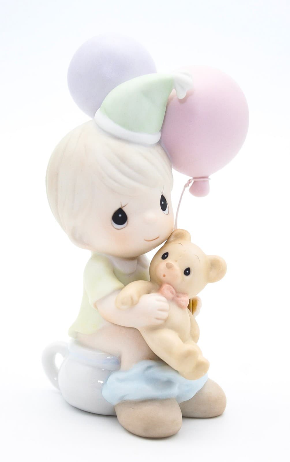 Precious Moments Potty Time Enesco Porcelain Figurine 1996 - Thumbnail 6