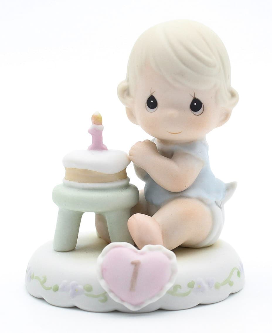 Precious Moments Growing In Grace, Age 1 Enesco Porcelain Figurine 1994 - Thumbnail 6