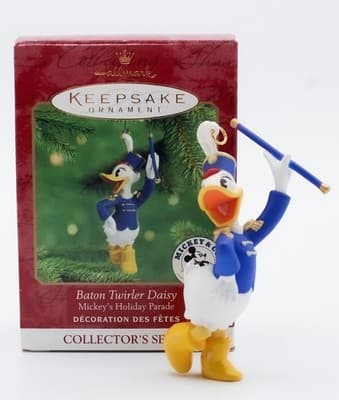 Hallmark Keepsake 2000 Baton Twirler Daisy Disney Christmas Ornament New - Thumbnail 2