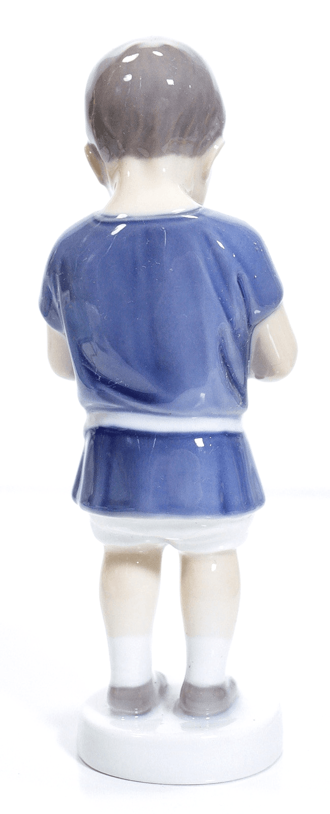 Vintage BING & GRONDAHL Boy With Dog #1747 Made in Denmark Porcelain Figurine - Thumbnail 5