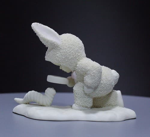 Vintage DEPARTMENT 56 Porcelain Snowbabies "You're As Cute As a Bug" Figurine - Thumbnail 6