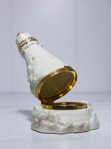 Vintage LENOX "The Light in the Harbor" Porcelain Trinket Box in Box w/ Charm - Thumbnail 10