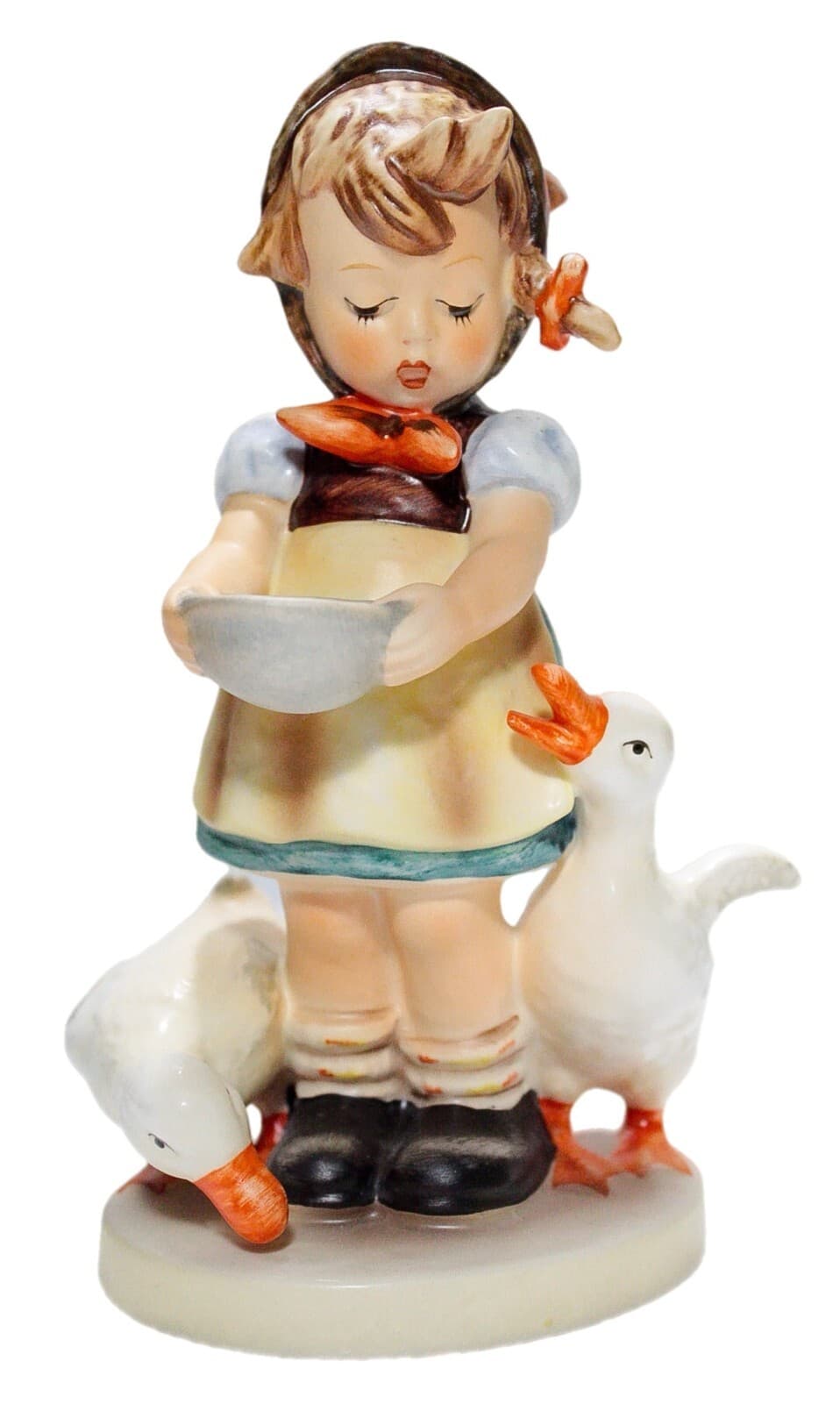 GOEBEL HUMMEL Germany "Be Patient" Hand Painted Porcelain Figurine TMK6 - Image 1