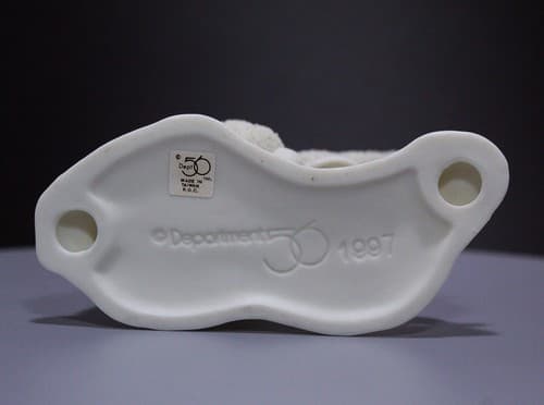 Vintage DEPARTMENT 56 Porcelain Snowbabies "You're As Cute As a Bug" Figurine - Thumbnail 8