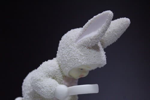 Vintage DEPARTMENT 56 Porcelain Snowbabies "You're As Cute As a Bug" Figurine - Thumbnail 3