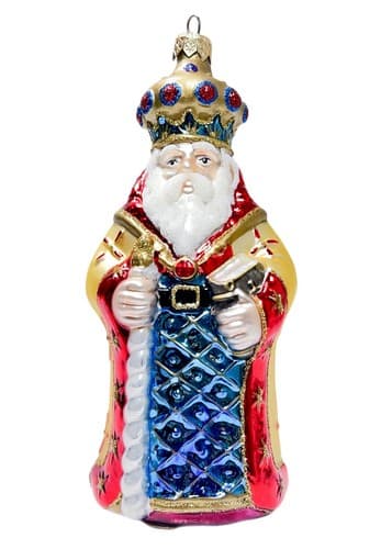 Vintage Kurt Adler Polonaise 1998 "Alexis" Christmas Glass Ornament - Image 1