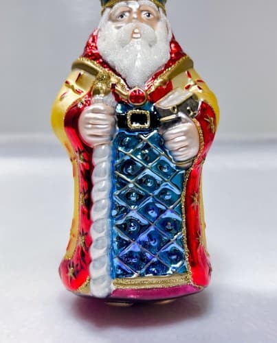 Vintage Kurt Adler Polonaise 1998 "Alexis" Christmas Glass Ornament - Thumbnail 3
