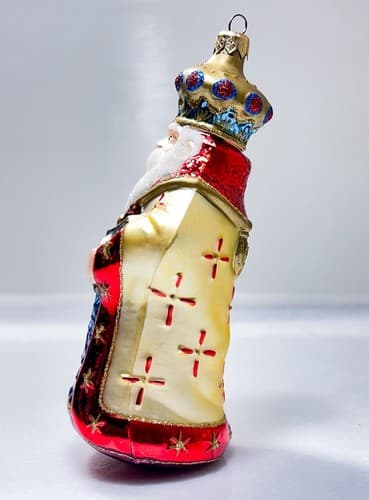 Vintage Kurt Adler Polonaise 1998 "Alexis" Christmas Glass Ornament - Thumbnail 4