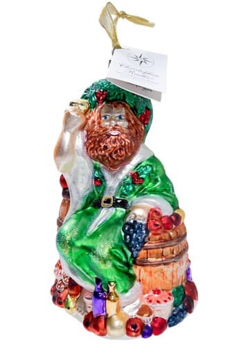 CHRISTOPHER RADKO "Ghost of Christmas Presents" Glass Ornament w/ Tag - Image 1