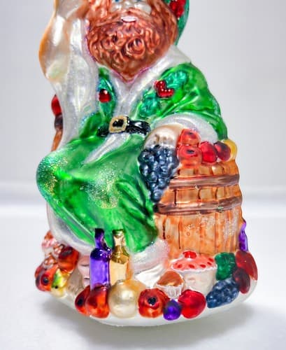 CHRISTOPHER RADKO "Ghost of Christmas Presents" Glass Ornament w/ Tag - Thumbnail 3