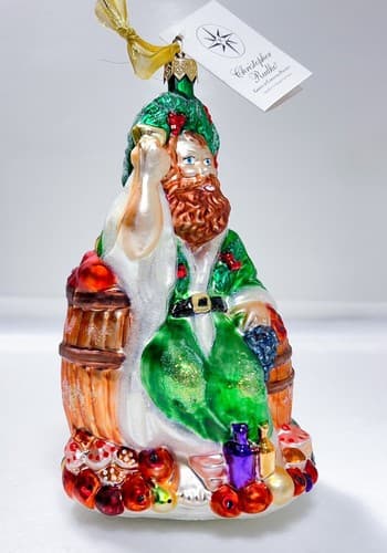 CHRISTOPHER RADKO "Ghost of Christmas Presents" Glass Ornament w/ Tag - Thumbnail 7