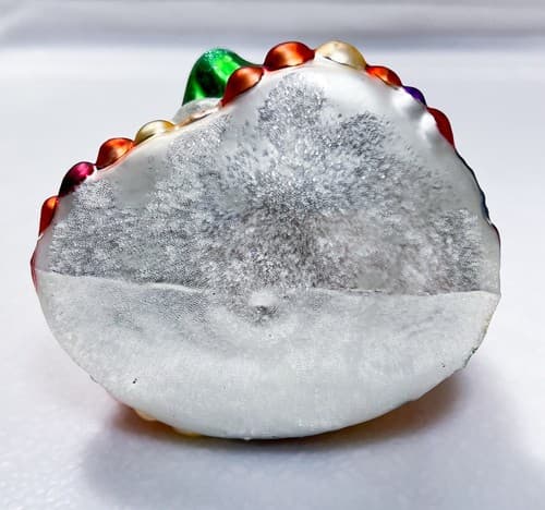 CHRISTOPHER RADKO "Ghost of Christmas Presents" Glass Ornament w/ Tag - Thumbnail 8