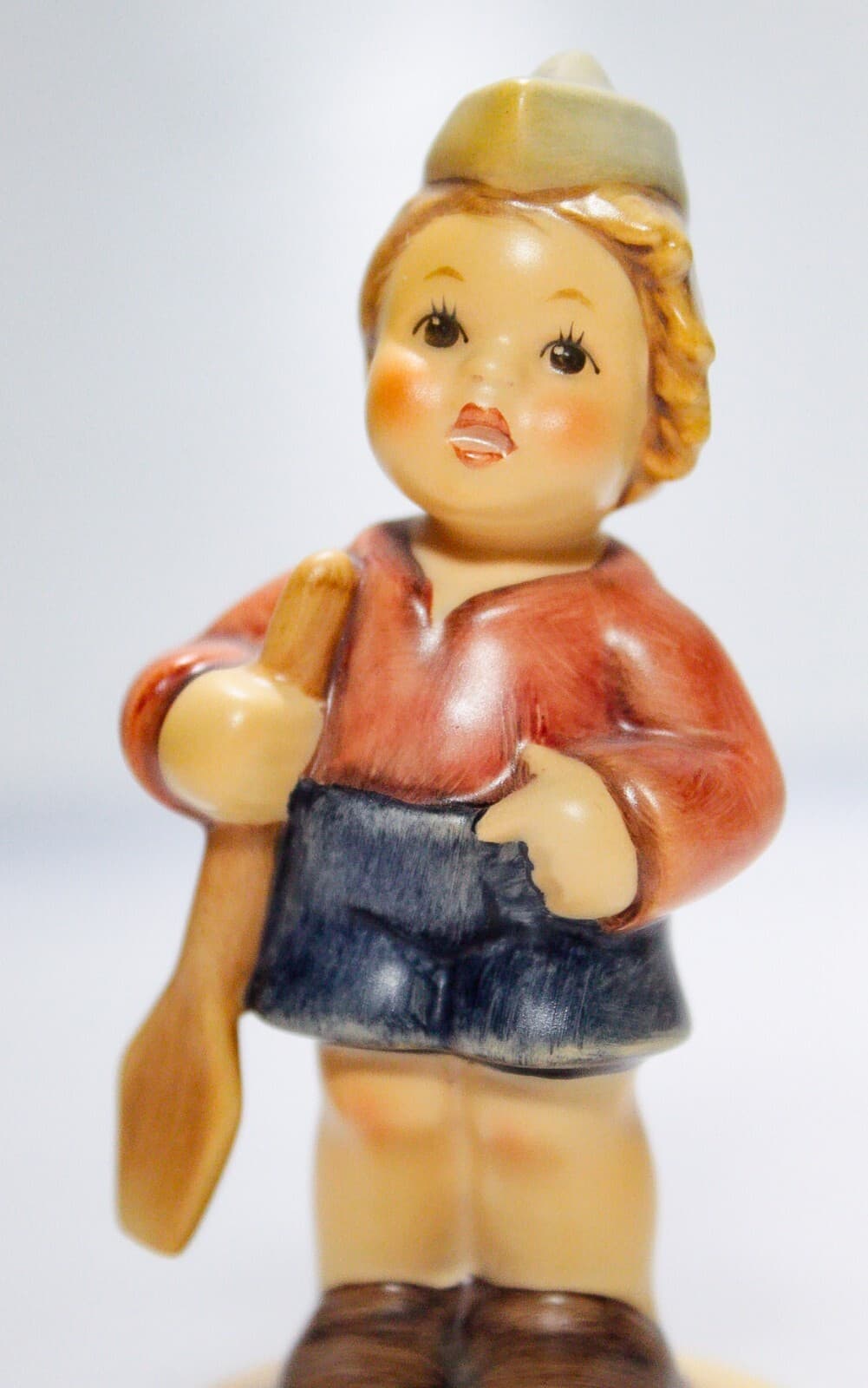 GOEBEL HUMMEL Germany "First Mate" Hand Painted Porcelain Figurine TMK8 - Thumbnail 2